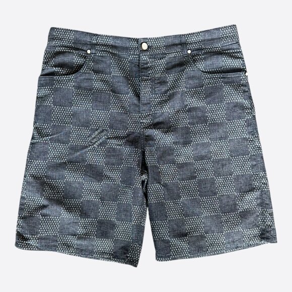 Louis Vuitton Other - Louis Vuitton Blue Damier Denim Shorts